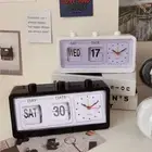 Style Desk Home Digital Alarm Clock Calendar Clock Date Time Display Clock