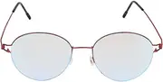 Color Blind Glasses, Color Blindness Glasses with Double Sided Coating, Red Green Colorblind Glasses for Men Women Outdoor Indoor, Color Vision Resolution Enhancement (Red Frame)
