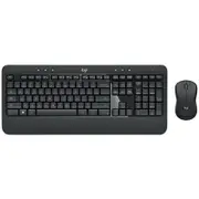 Logitech Mk540 Advanced Wireless Keyboard & Mouse Combo Usb Receiver, Plug&Play