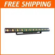 Premium 12 LED RGB Stage Wash Light Bar - Sound Activated Uplighting for Events