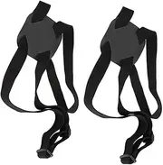 Ipetboom 2Pcs Adjustable Bungee Straps Elastic Suitcase Fixing Belts for Travel Durable and Stretchy Travel Luggage Straps for Securing Additional Bags and Suitcases