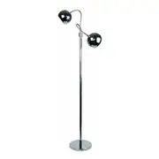 Twin Flexible Neck Chrome Lamp