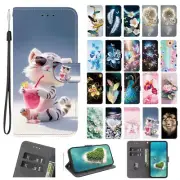 Flower Butterfly Bear Cat Wallet Cover Case For Xiaomi POCO C75 C65 M6 Pro F6 X6