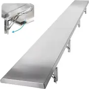 Toriexon Folding Concession Shelf 72" x 12", Drop Down Concession Serving