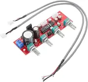 FUNOMOCYA Volume Tone Control Board Audio Amplifier Module for Preamplifier Treble Bass Control Circuit Lm1036 Sound Processor