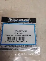 Mercury QuickSilver OEM 25-825492 O Ring