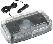 12v Car Roof Led Strobe Lights Bar Police Emergency Warning Fireman Flash Led Police Lights Yellow