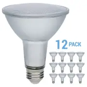 Pack LED Long Neck 35° 12W 75W 120V Medium E26 PAR30LN Silver 3000K Soft White