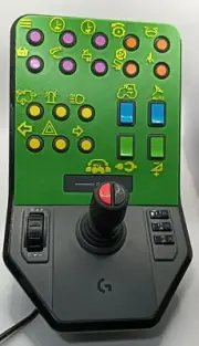 Overlay for Logitech Heavy Equipment Side Panel - Farming Simulator