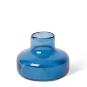E Style Zama Home Decorative Vase Blue- 15 x 15 x 11cm