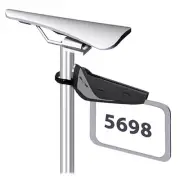 Elite Bike Number Holder Tri Race Number Plate Mount Seatpost Kit 0143201 1-2.8"