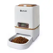 6L Automatic Pet Feeder Food Dispenser for Cat Dog with Voice Recorder and Ti.