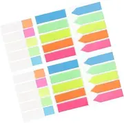 LALAFINA Classic Design Reading Strips 6 Books Bookmarks Highlight Strips Page Markers Learning Accessory