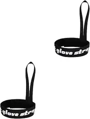 [STARTIST] 2x Sport Glove Strap Ski Glove Wrist Strap, Nylon Elastic Wrist Leash Mitten Handcuff Straps for Ski Winter Outdoor Snowboard