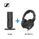 【SENNHEISER】Profile USB 電容式麥克風+ HD 280 PRO 專業型監聽耳機