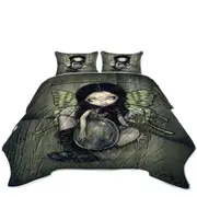 Gothic Art Prints the Mildew Fairy Coverlet