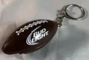 BUD LIGHT FOOTBALL Beer Bottle Opener Keychain Vintage NEW