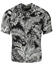 Palm Angels Jungle Parrots Bowling Shirt