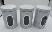 food canister/storage set of 3, food storage