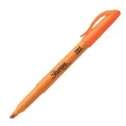 27079 Sharpie Accent Pocket Style Highlighter, Chisel Tip, Orange Ink, Pack of 1