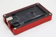 Custom Made CNC Machined Aluminium Red Anodised Arduino Mega Compatible Case