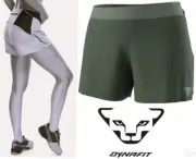 DYNAFIT sky running shorts ultralight quick dry wicking pockets lined womens MD