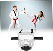 Face Guard Shield Universal Transparent Plastic Children Face Protection Cover for Taekwondo Boxing