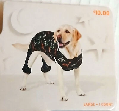 Hyde and EEk Dog Pet Pajamas Size Large Dinosaur Skeleton Print