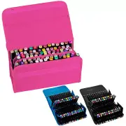 80 Slots Marker Pen Case Art Markers Pen Carrying Bag Durable Tools Organizer