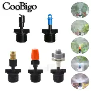 10x Sprinkler Head Drip Irrigation Emitter Sprayer Nozzle Waterer Kit Adjustable
