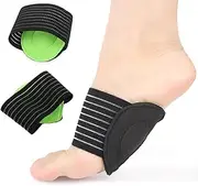 Cushioned Plantar Fasciitis Foot Arch Supports, H HOME-MART Compression Fasciitis Cushioned Support Sleeves, Plantar Fasciitis Foot Relief Cushions for Plantar Fasciitis, Fallen Arches, Achy Feet Problems for Men and Women