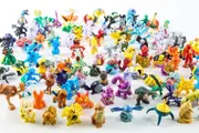 144 pcs 2-3cm Poke-mon Mini Figures Action Monster Set , for Game Player Collection Toys
