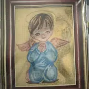 Printed Needlepoint Tapestry Canvas Kit Gobelin L 20x25 Cm Prayer