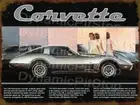 Corvette Rustic Tin Metal Sign Man cave Garage Workshop Australian made