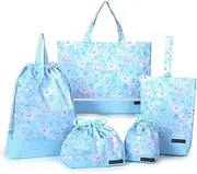 COLORFUL CANDY STYLE NM181300 Girls Entrance Entrance Set, Quilting (Lesson Bag and Reflector), Water Repellent, Moonlight Butterfly, Water Repellent, Lightweight, Stain Resistant, Wrinkle Resistant