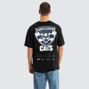 [Nena and Pasadena AFL] Geelong Cats AFL Season Tee Jet Black