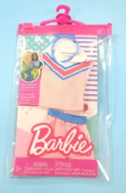 Barbie Exercise Athletic Sleeveless Shirt and Shorts Fashion Pack HBV34 Mattel