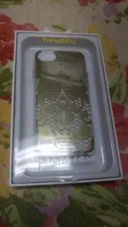 Heyday Apple iPhone 8 Plus/7 Plus/6s Plus/6 Plus Printed Lace Case, Gold Lace