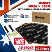 8* Truck Vibration Car Butyl Rubber Sound Deadener Sound Proofing With Roller (for: Fiat)