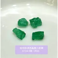 在飛比找樂天市場購物網優惠-祖母綠清透晶體小原礦0724~5-31號(Enerald) 
