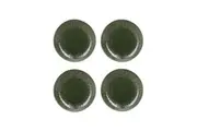 4pc Mikasa Jardin Stoneware Everyday Dining Side Plate Set, 21.5cm - Green