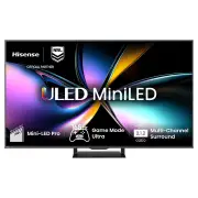 Hisense 85" U7QAU ULED MiniLED 4K QLED 165Hz Smart TV (2025) 85U7QAU