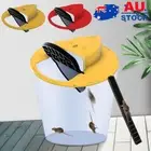 1-6PC Mouse Trap Flip N Slide Bucket Lid Reusable Rat Catcher Killer with Ladder