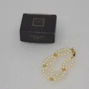 Vintage Avon Pearlesque Swirl Bracelet Large