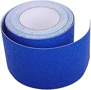 1 Roll Non-Slip Tape Outdoor Step Treads Non Slip Tape Stair Treads Non Slip Outdoor Caution Floor Tape Bathroom Tape Outdoor Stair Treads Non Slip Stair Treads Stair Tape PVC Blue GRIRIW