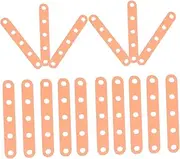 GANAZONO 20pcs Flexible Curling Hair Bands Perm Rods for Flat Spiral Curls Hair Rollers for Professionals Vibrant for Salons and Home Use