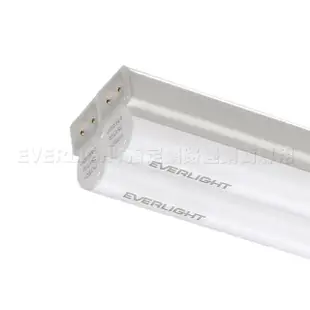 【Everlight 億光】二代 2呎 LED 支架燈 850/800LM T5層板燈(白光/黃光1入)