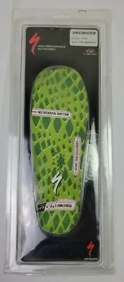 NEW Specialized Body Geometry SL bicycle shoe FOOTBED GREEN +++ EUR36-38 US4.5-6