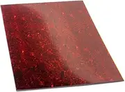 EXQUIMEUBLE Self Adhesive Pickguard Sheet Ply DIY Guitar Bass Scratch Plate Material Old Red Tortoise Shell Durable Easy to Install Pickguard for Acoustic Guitars