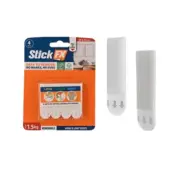 4 Set Removable Picture Tapes - Holds 1.5kg Hook Loop Strips Removable